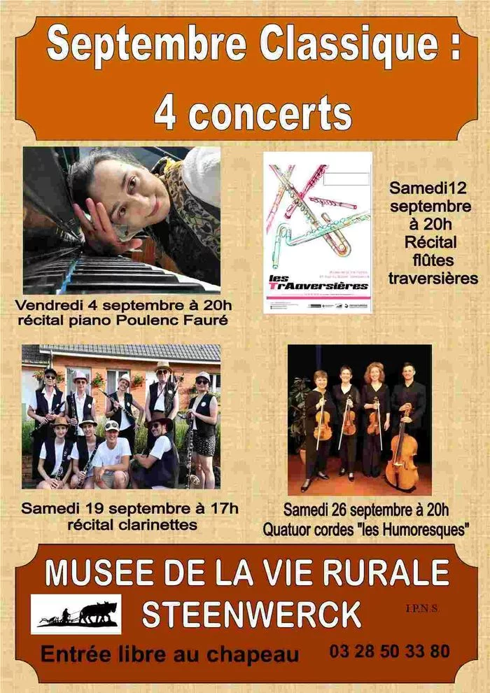 Septembre classique : 4 concerts