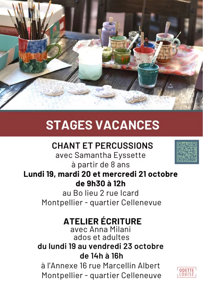 STAGES VACANCES