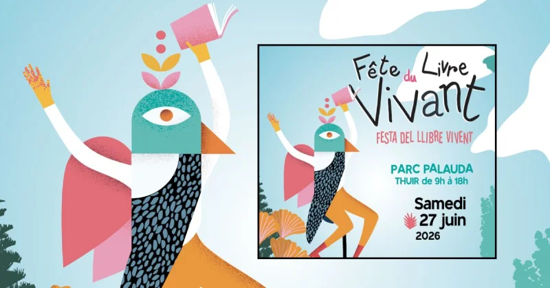 FÊTE DU LIVRE VIVANT AU PARC PALAUDA