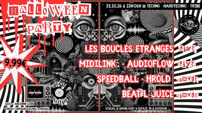 Halloween Allnight Party 2026 || Vinyles & Live Only 🎵