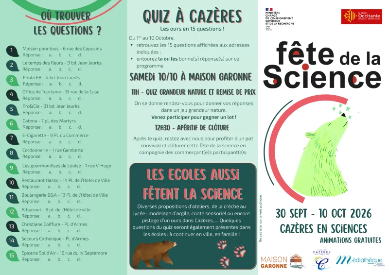 QUIZ À CAZÈRES