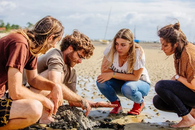 Pêche aux crabes