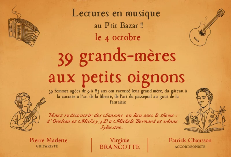 [Lecture en musiques]: 39 grands meres