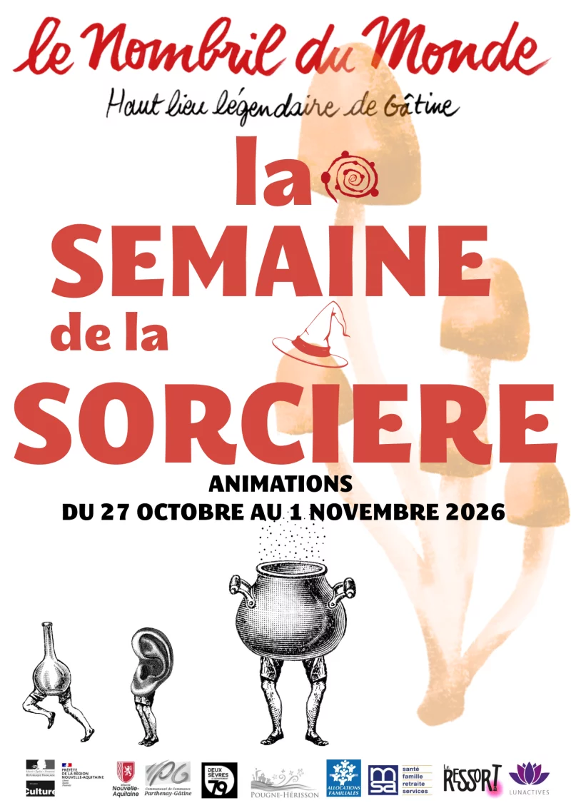 Semaine de la sorcière au Nombril du Monde : Atelier "cadavres exquis" et écoute de podcasts « Des vivant.e.s et des mort.e.s »