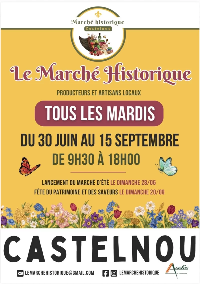LE MARCHÉ D'ÉTÉ - LES MARDIS