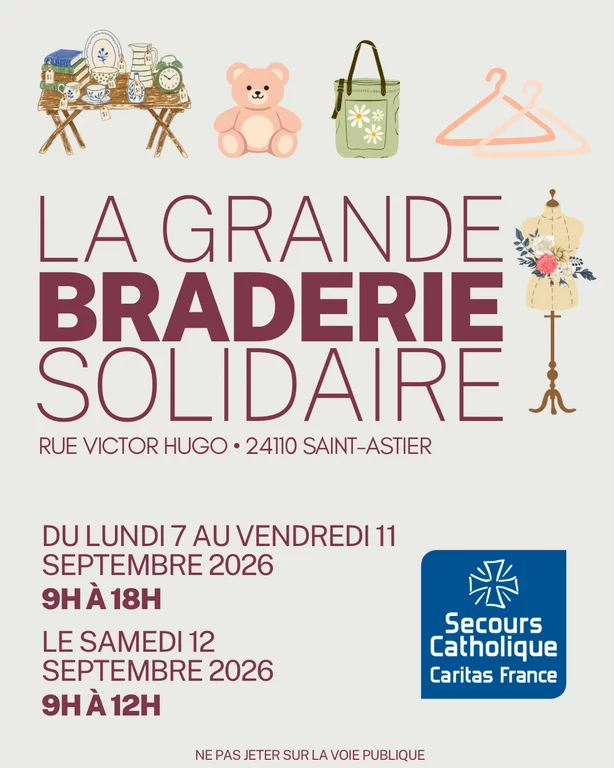 Grande Braderie Solidaire