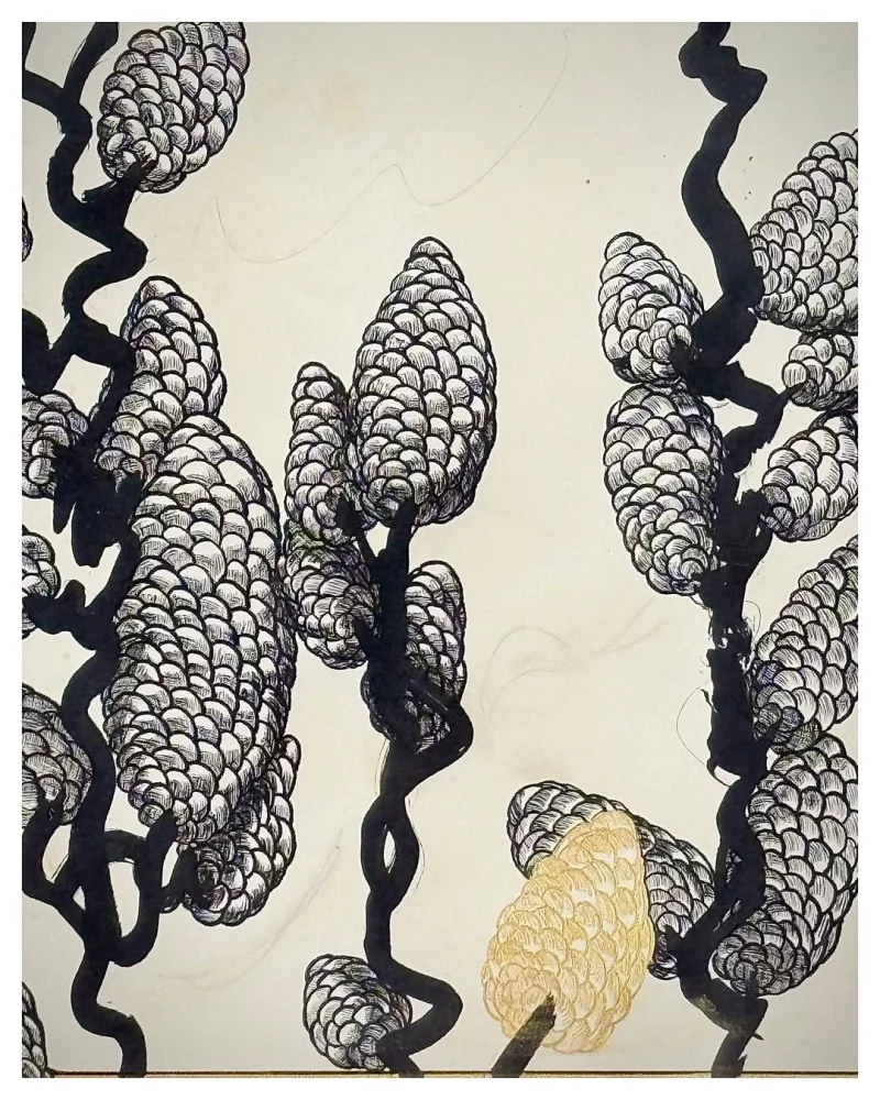 Exposition de l'artiste Clotilde Cazamajour