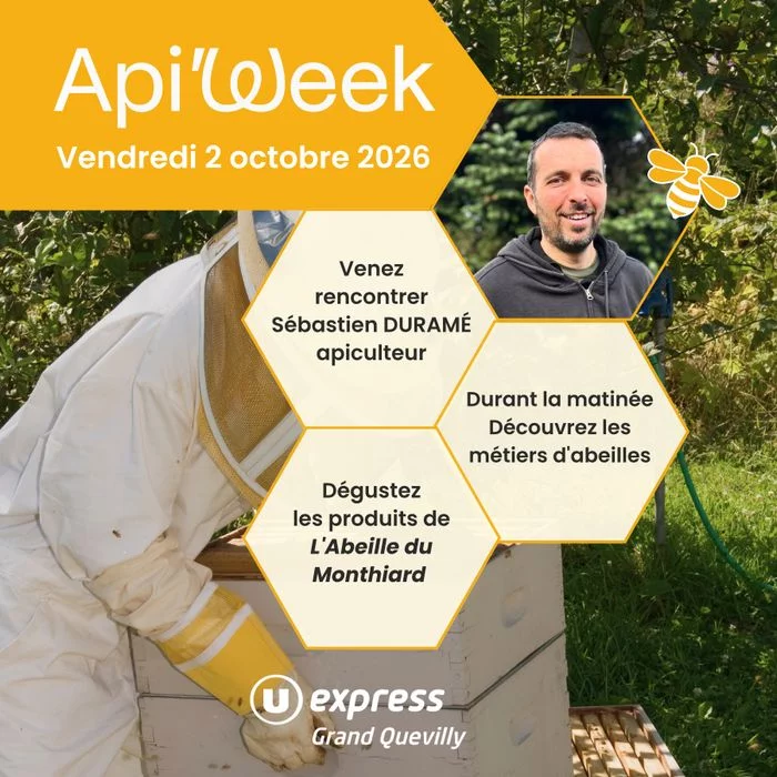 Sébastien Duramé participe à l'Api'Week au U Express Grand Quevilly
