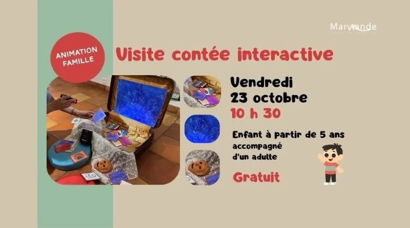 Atelier famille au Musée Marzelles : visite contée interactive