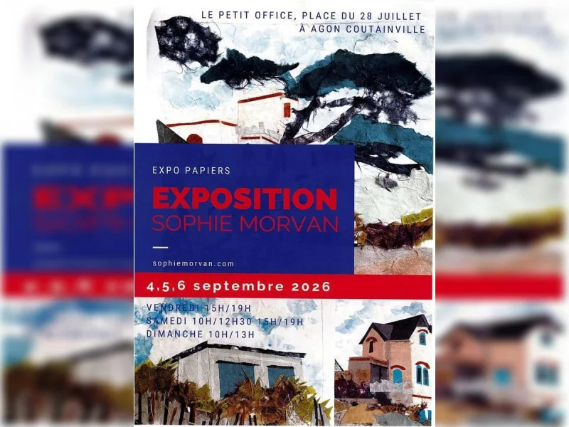 Exposition "Papiers" de Sophie Morvan