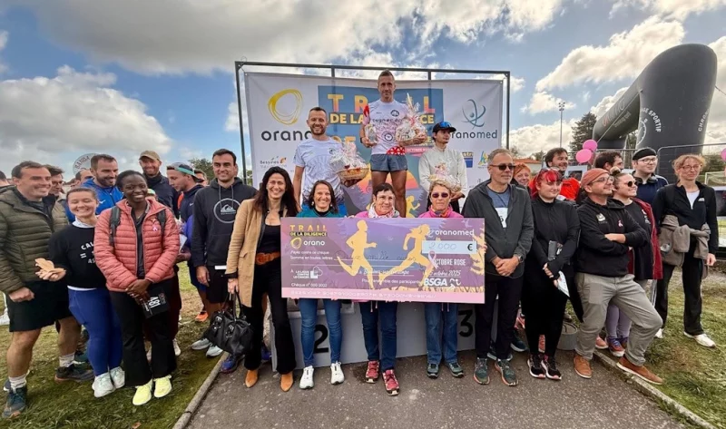 Trail de Bessines dans le cadre d'Octobre rose