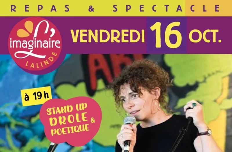 Repas & spectacle – Lisa est… « Trop Mademoiselle »