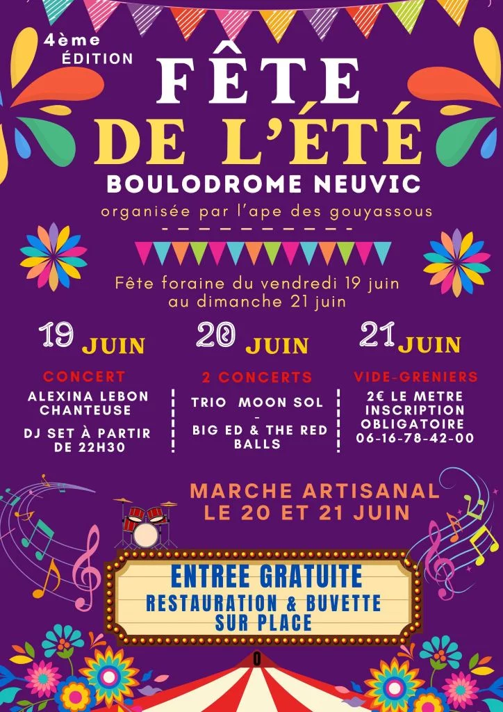 Fête de l’été : Soirée festive