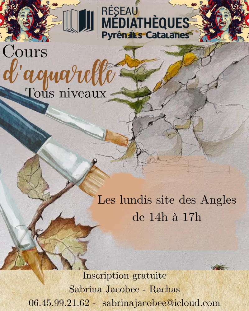 COURS D'AQUARELLE TOUS NIVEAUX