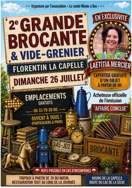 Brocante et vide-grenier