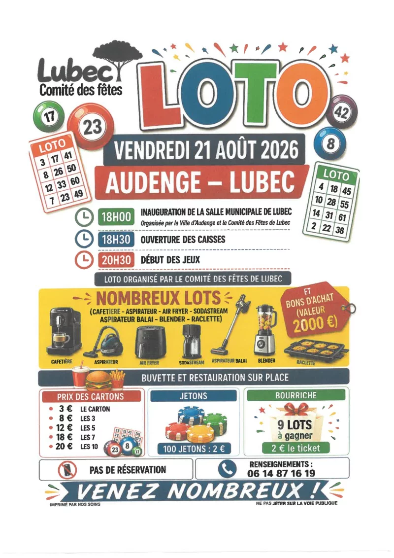 Loto Audenge - Lubec