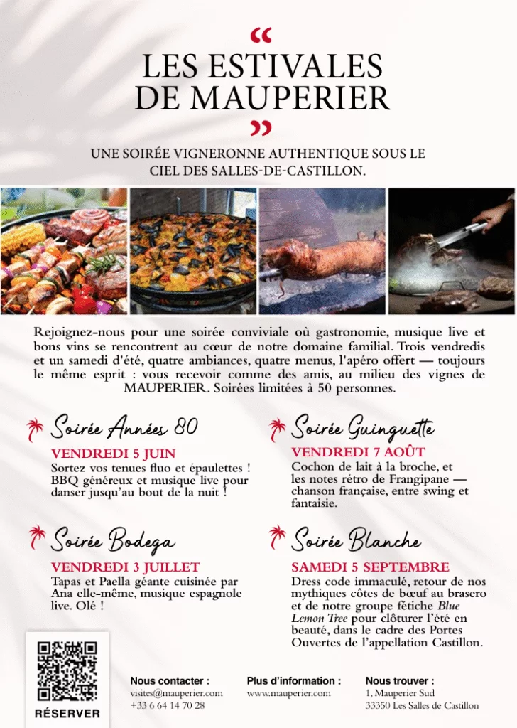 Les soirée Guinguette de MAUPERIER