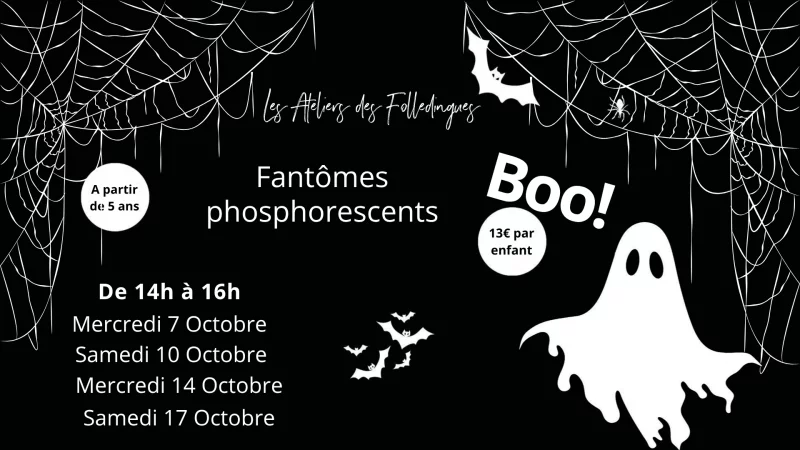 Ateliers des Folledingues : Spécial Halloween