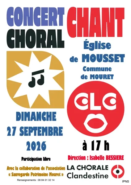 Concert de chant choral
