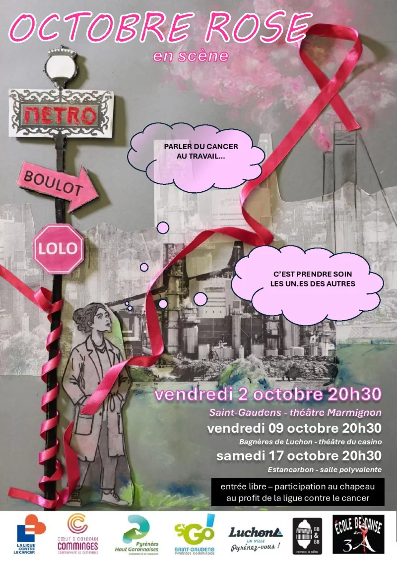 PIÈCE DE THÉÂTRE D'OCTOBRE ROSE