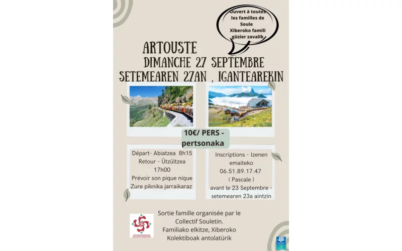 Sortie famille : Artouste