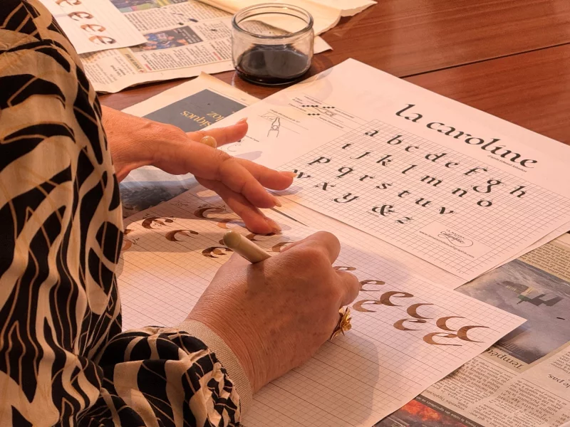 Atelier adulte et enfant - Calligraphie Champêtre