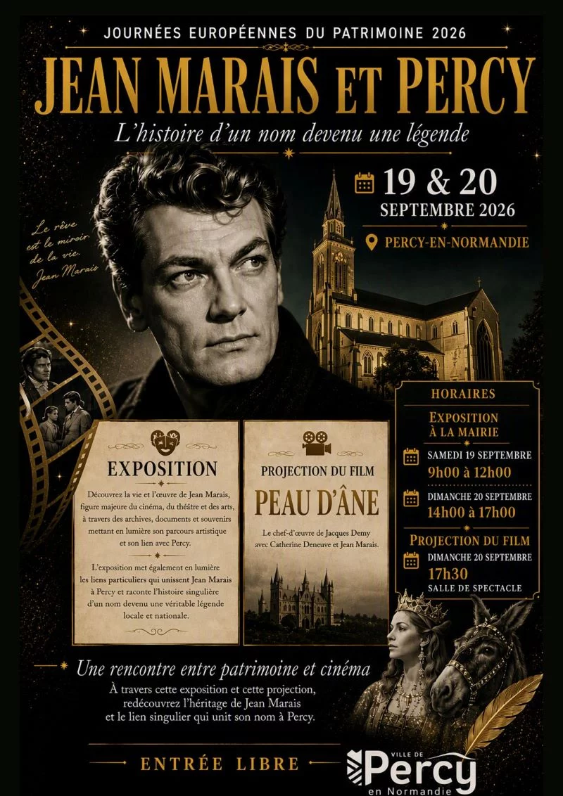 Exposition "Jean Marais et  Percy" - L'histoire d'un nom devenu une légende