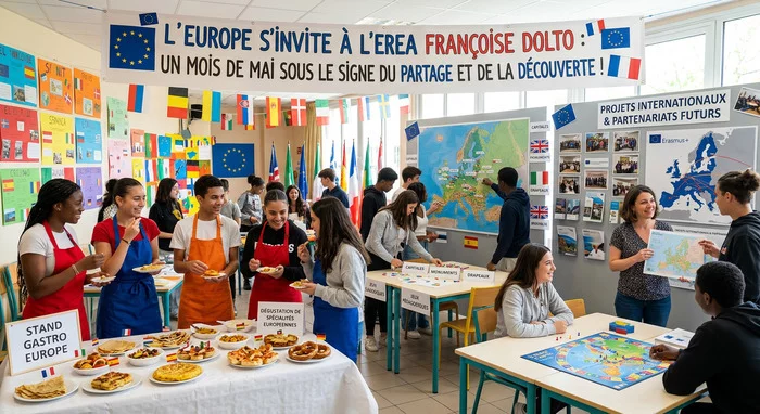 L’Europe s’invite à l’EREA Françoise Dolto : un mois de Mai sous le signe du partage et de la découverte !