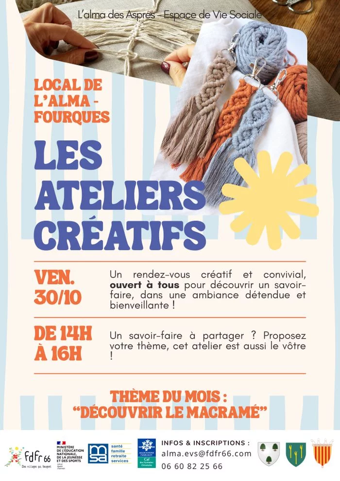 Les ateliers créatifs