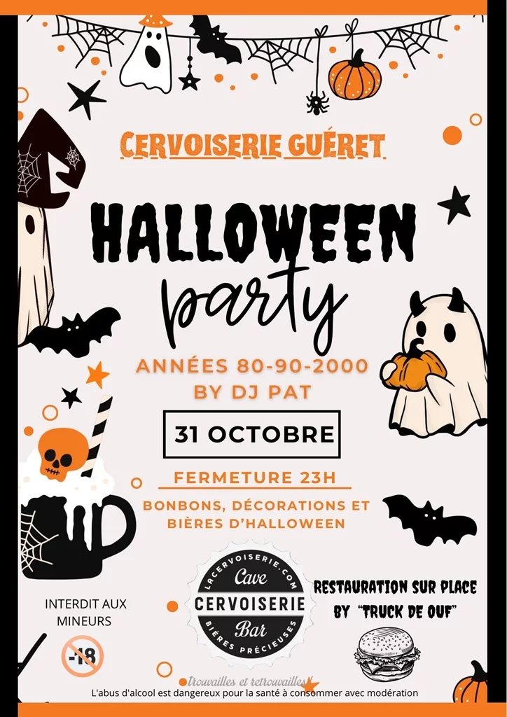 Halloween party à la Cervoiserie