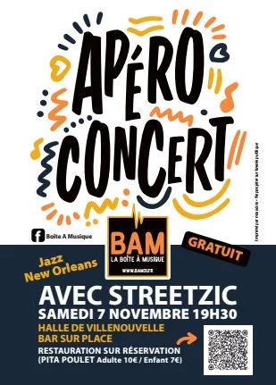 APERO CONCERT AVEC STREETZIC