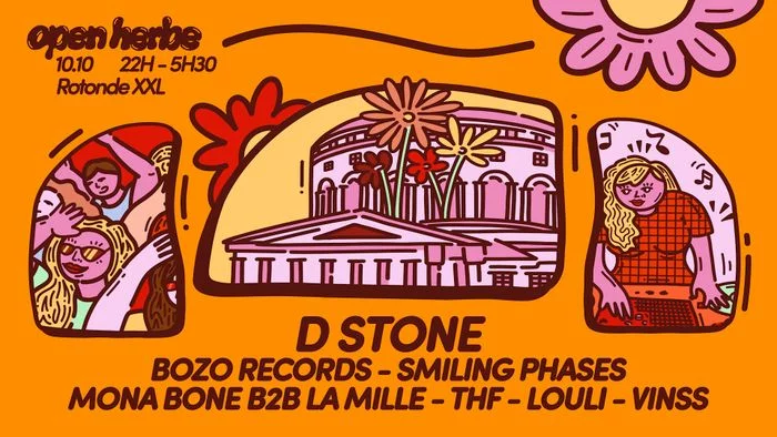 OPEN HERBE XXL · D STONE, SMILING PHASES, BOZO & MORE