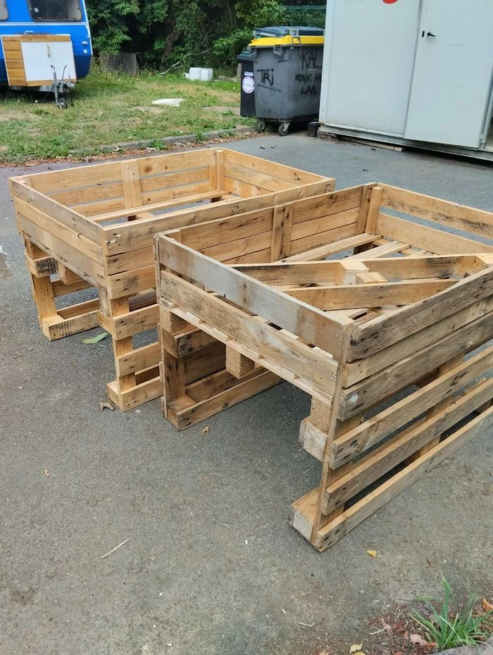 Atelier bricolage : jardinière en palettes #3