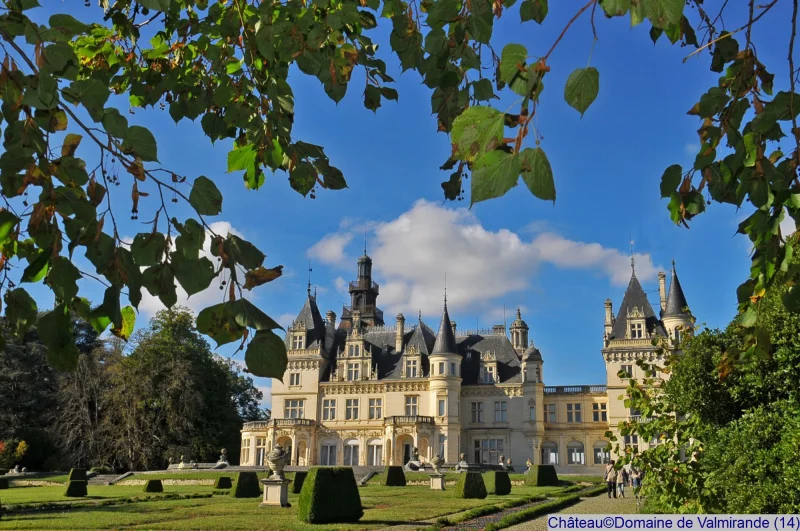 VISITE DU DOMAINE DU CHÂTEAU DE VALMIRANDE