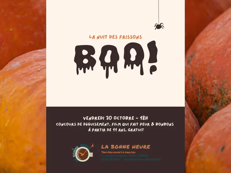 La nuit des frissons BOO!