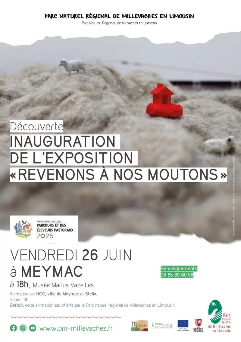 Inauguration de l'exposition "Revenons à nos moutons"