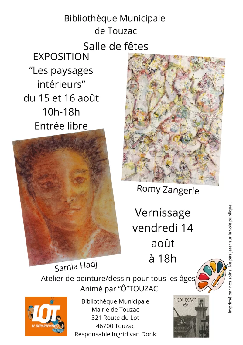 Exposition "Les paysages intérieurs"
