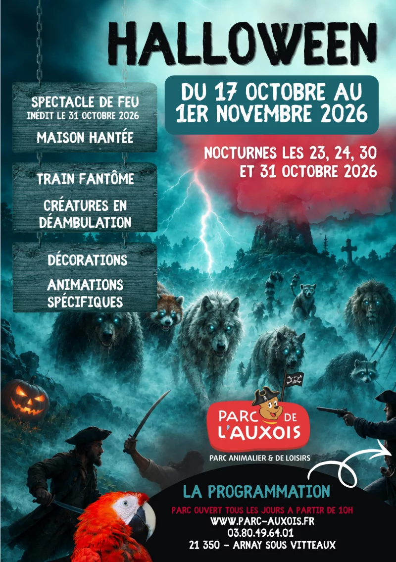 Halloween au Parc de l'Auxois -  les Animaux Maudits !