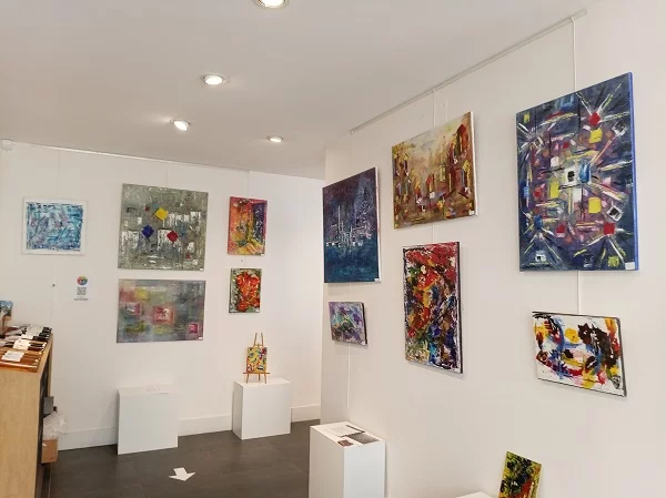 Exposition de peintures de M. Gennaro