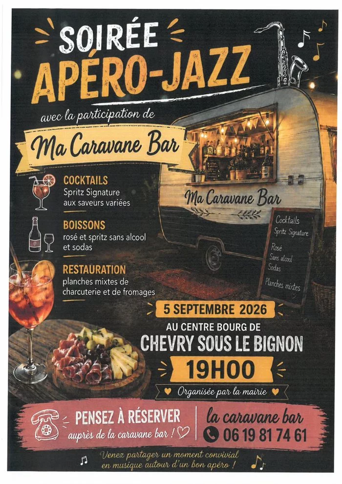 Soirée Apéro-Jazz à Chevry-sous-le-Bignon