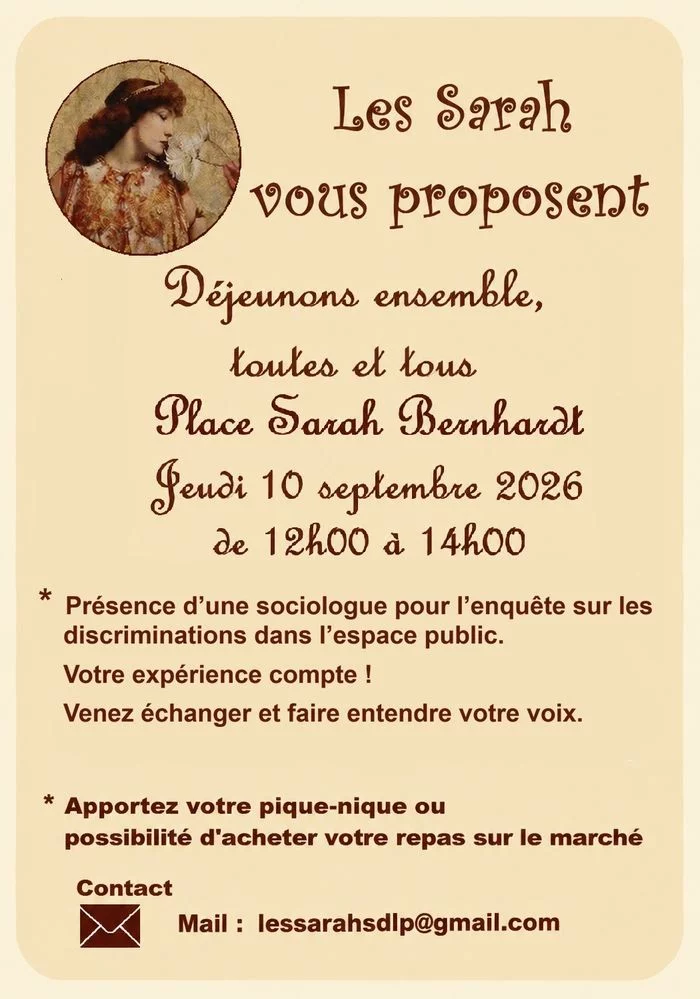 « Les Sarah sont dans la place », vous proposent