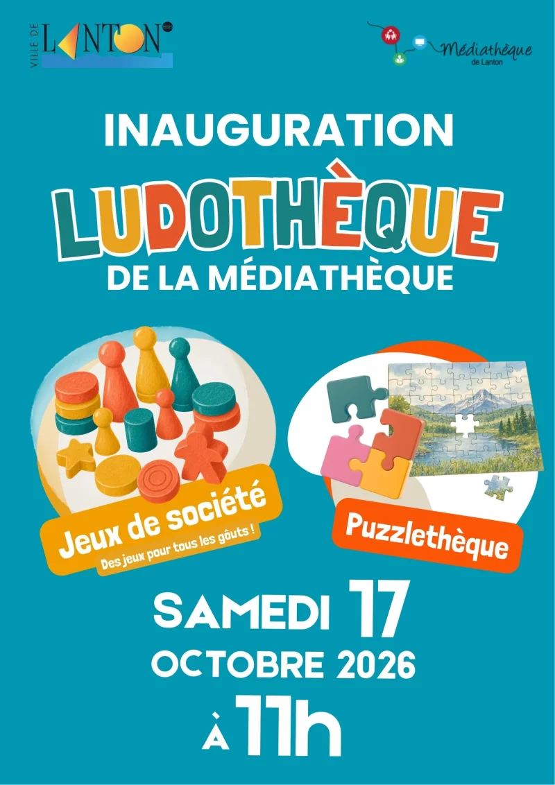 Inauguration de la Ludothéque