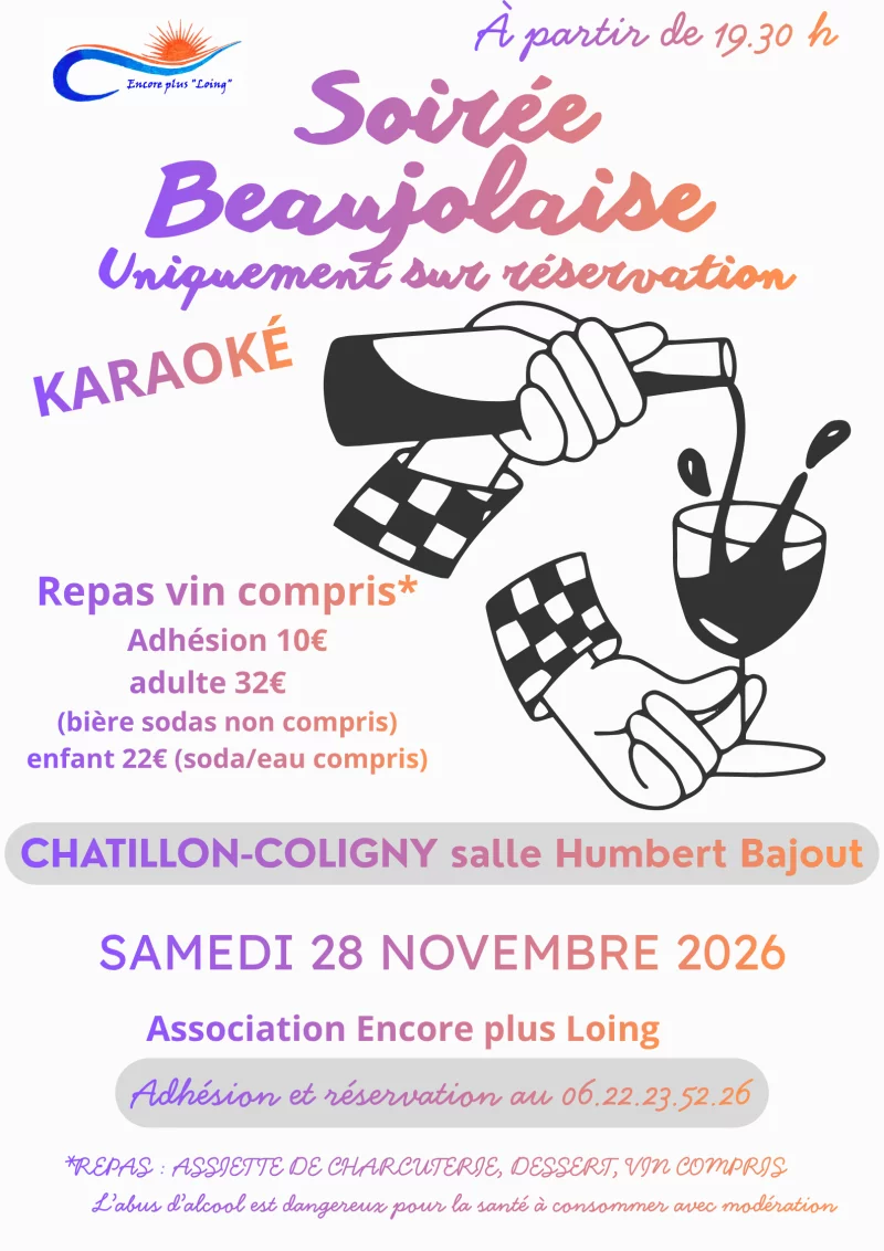 Soirée Beaujolais-karaoké