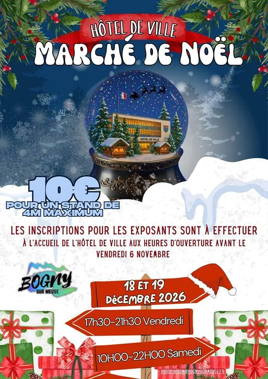 Marché de Noël à Bogny sur Meuse