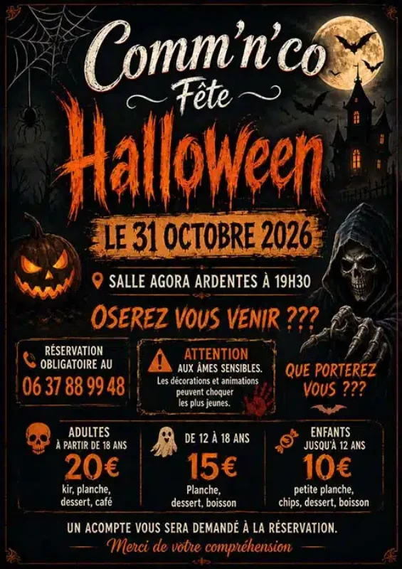Comm’n’co Fête Halloween