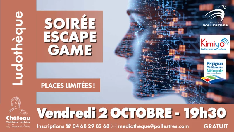 SOIRÉE ÉSCAPE GAME SUR L'INTELLIGENCE ARTIFICIELLE