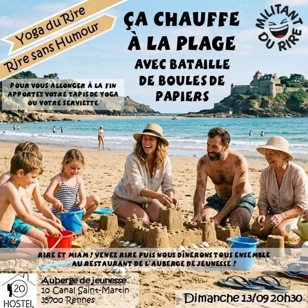 Yoga du Rire et dîner