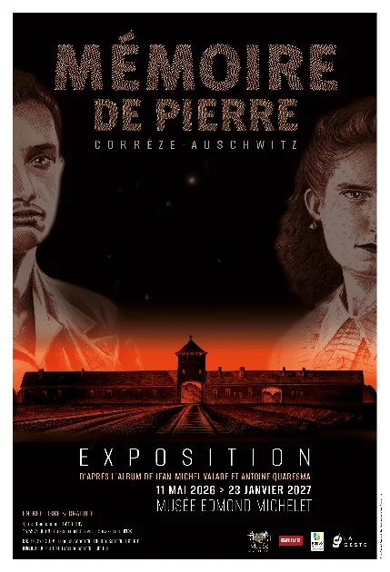 Visite guidée de l’exposition temporaire « Mémoire de pierre. Corrèze – Auschwitz » (Musée Edmond Michelet)