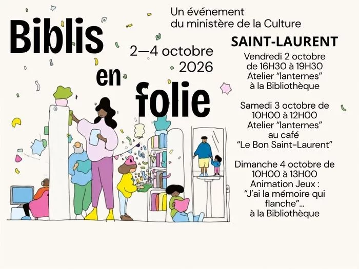 Atelier créatif de lanternes en papier.