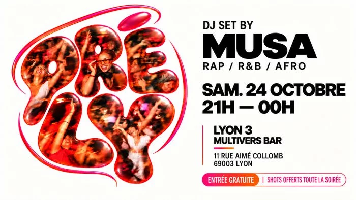 PRĒLY #1 - RAP, R&B & AFRO AU @MULTIVERS - 24/10